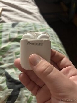 Bezdrátová sluchátka music man