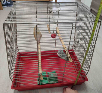 Ptačí klec např. pro papouška nebo andulku