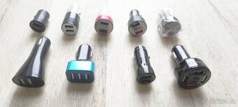 CL USB rychlonabíječky do auta, s LCD, podsvícením, QuickCh3