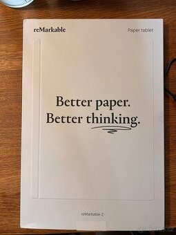 reMarkable 2 + Marker + Book Folio obal – kompletní set