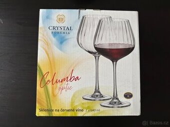 Prémiové sklenice na víno a koktejly – 2 ks (nové)