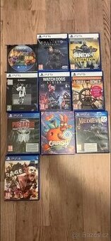 Hry na Playstation 5 a Playstation 4