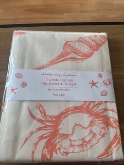 Nový ubrus z bio bavlny – (Vito & Joe) 140х240см