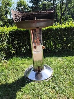 Nerezový sloupový gril