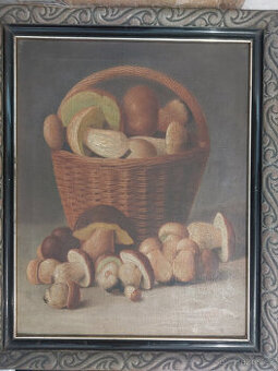 Obraz Zátiší s houbami