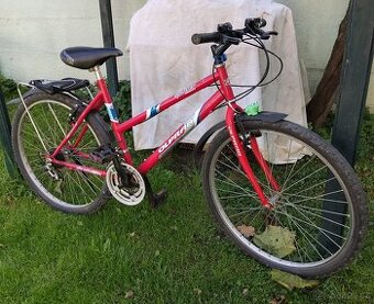 Nabízím dívčí kolo OLPRAM Elite serites červené