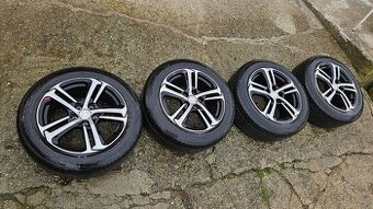 Alu kola 16 (7Jx16, ET44) + letní pneu Barum 205/55 R16