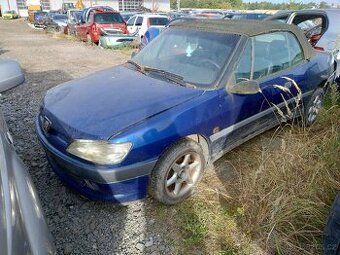 Peugeot 306 CABRIO 1998 1,6i 66kW NFZ - DILY