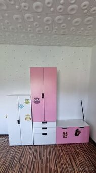 Dětský nábytek 3ks + paravan