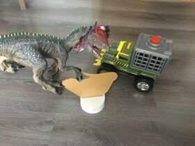 Dinosaurus balíček, dinosaurus, lampička + dino auto