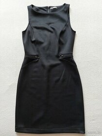 Černé pouzdrové šaty Orsay - S - 1