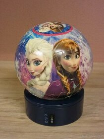 3D Puzzle svítící - Ledové království Anna a Elsa