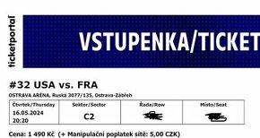 MS hokej Ostrava 2024 - 16.5