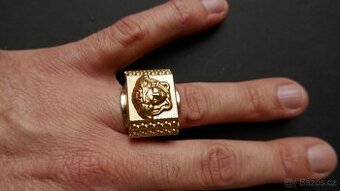 ZLATÉ PRSTENY VERSACE  13.15G//4.1G//14 KARÁTŮ 585 PUNCOVÁNO