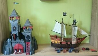 HRAD A LOĎ  OD FIRMY PLAYMOBIL