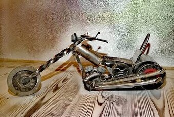 Motorky z kovu