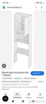 Skříňka nad pračku