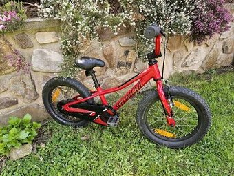 První kolo Specialized Riprock 16 coaster candy red/blk/wht