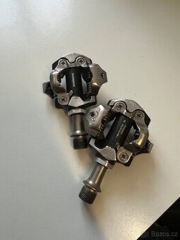 Nášlapné pedály na kolo Shimano