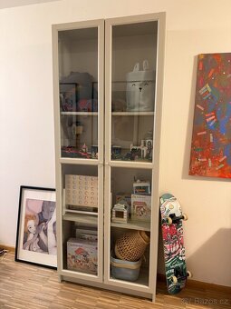 Skrin / knihovna BILLY 80x200