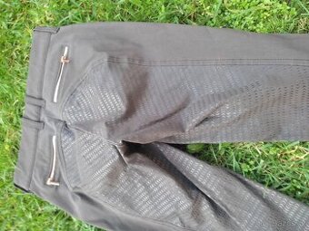 Hnědé rajtky Equiline Grip sed - 1