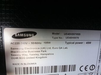 Tv Samsung 100 cm