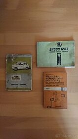 Obsluha a údržba fiat 600 D, Škoda 1203,montážní a kontrolní - 1