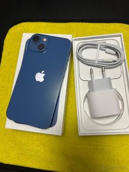 iPhone 13 128GB Modrý – Krásný stav, Face ID, sleva