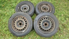 Zimní sada disků 5x112 R15 Škoda Seat VW Audi - 1