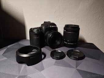 Canon EOS 80D + dva objektivy a karta