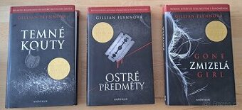 Knihy od Gillian Flynn, Temné kouty,Ostré předměty a Zmizelá