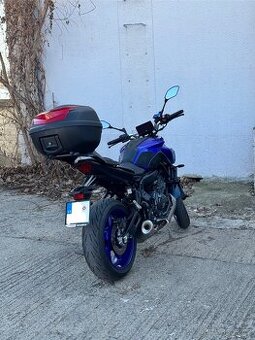Yamaha MT 07 (2024), v záruce do 9/2026