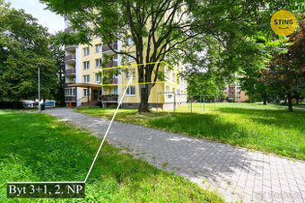 Prodej bytu 3+1 73 m2 s balkonem, 132221