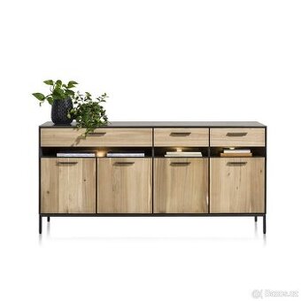 Komoda LUGAL 180 cm – masivní elegán