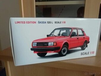 Model skoda 120  měřítko 1:18
