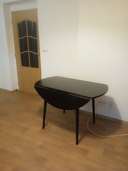 Jídelní stůl kulatý rozkládací, průměr 110 cm