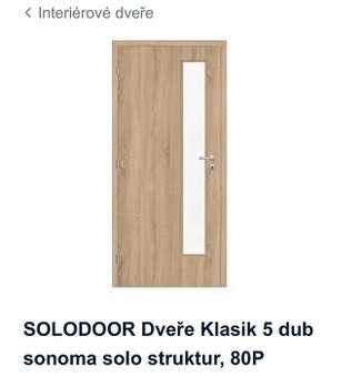 Interiérové dveře
