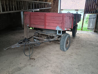 Valník, vůz za traktor BSS 5 tun