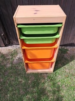 1x Ikea úložná sestava Trofast borovice - 1