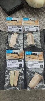 Doplňky pro soklové lišty dekor DUB PÍSKOVÝ