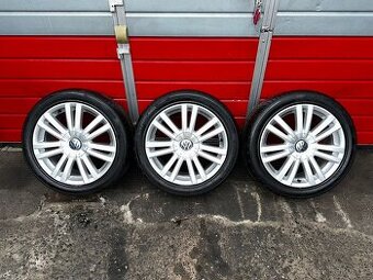 3x ALU kolo VW 17" 7J ET47 letní pneu 225/45/R17