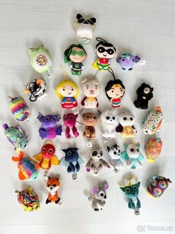 sbírka 30 ks roztomilých plyšáků