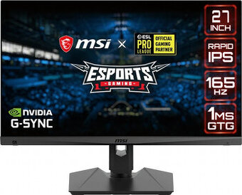 MSI Optix MAG274QR-QD – 27" QHD, 165 Hz – TOP STAV