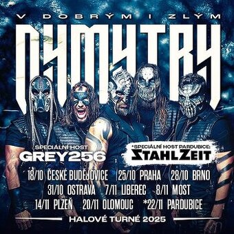 Dymytry 28.10. Brno za super cenu