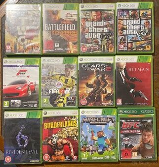 Hry na xbox 360