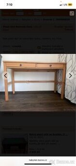 Stůl Hemnes IKEA