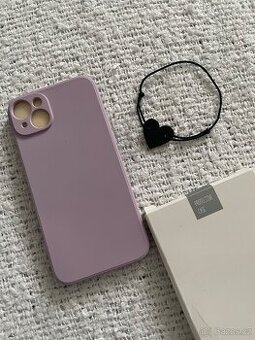 Silikon pouzdro a ochranne sklo pro IP 14plus