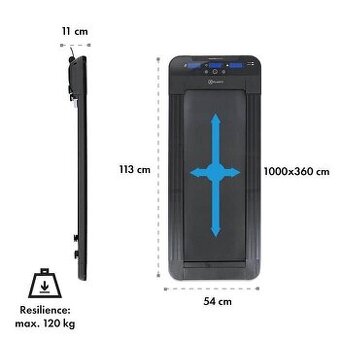 Běžící pás deska Capital Sports WorkSpace go