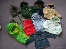 KABÁTEK, KOŽÍŠEK, VESTA, KOŠILE VELIKOST 74-110