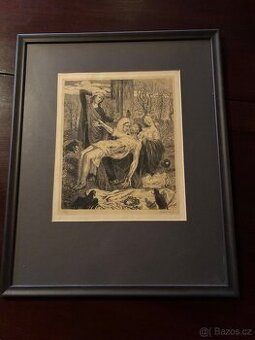 Švabinský grafika / obraz